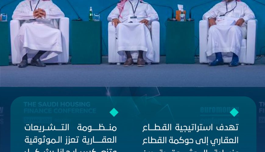 رئيس هيئة العقار خلال مؤتمر يوروموني السعودية 2023